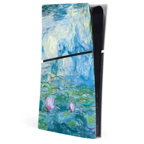 Waterlilies, 1916-19 by Monet PS5 Slim Digital Edition Console Skin